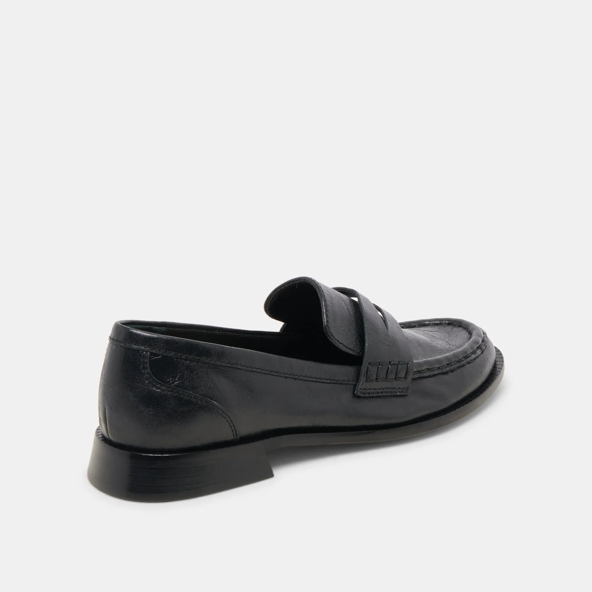 HILLY LOAFERS SCHWARZES LEDER