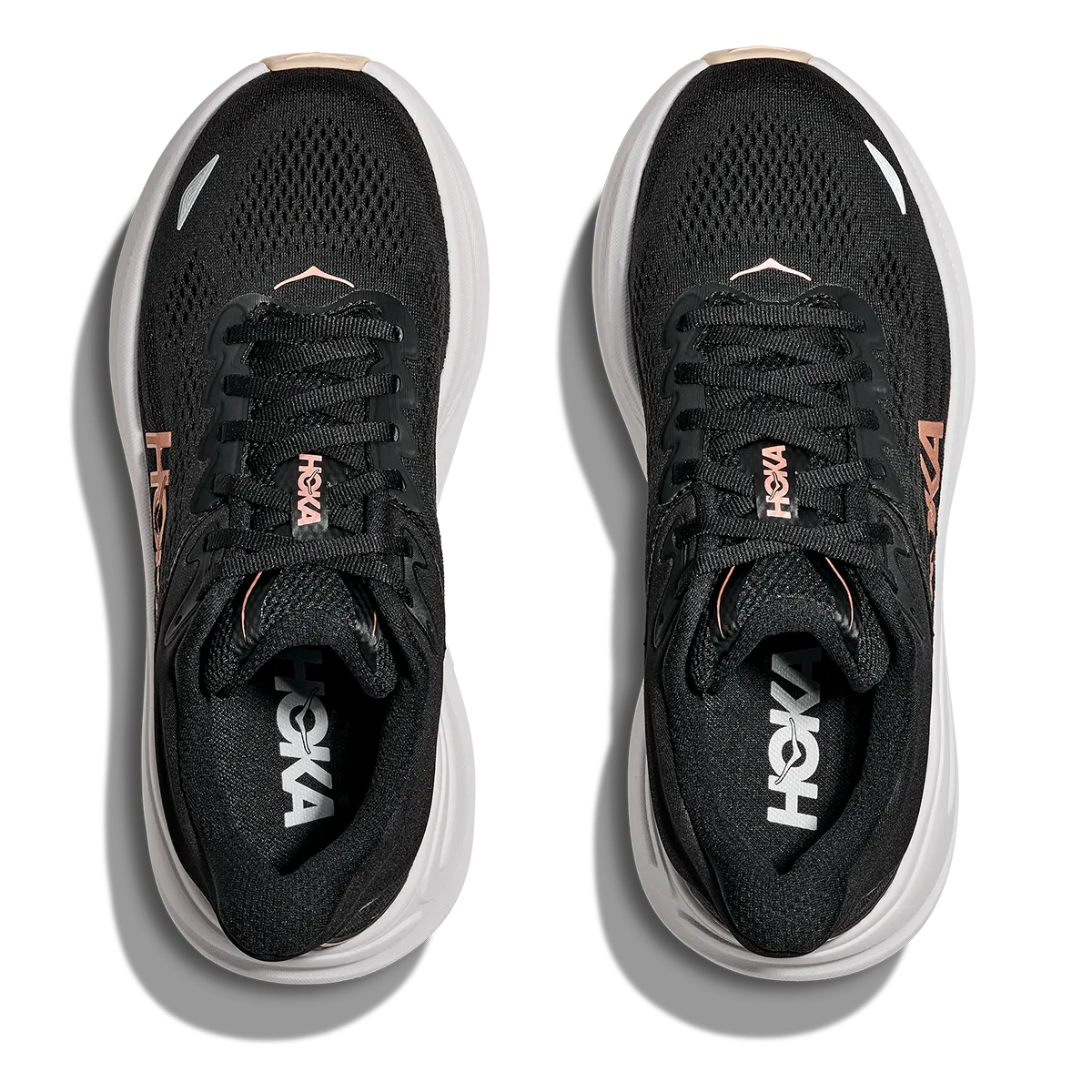 Hoka Bondi 9 Schwarz - Roségold