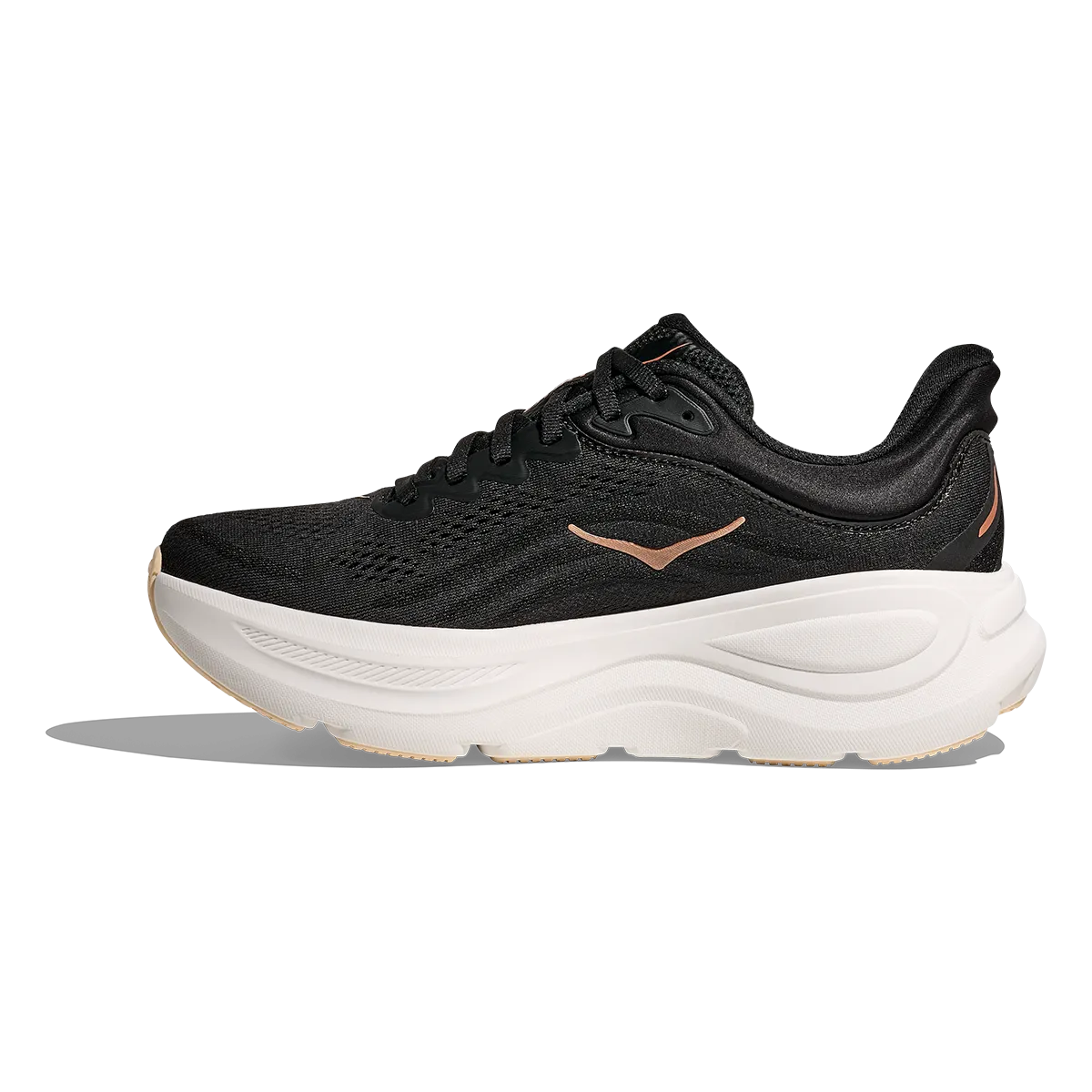 Hoka Bondi 9 Schwarz - Roségold