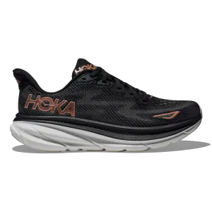 Hoka Clifton 9 - Schwarz - Roségold