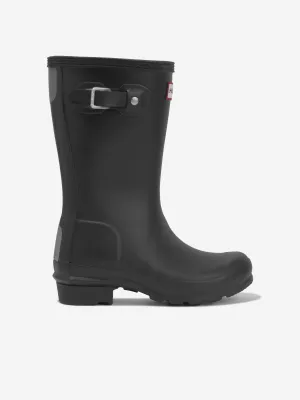 Hunter Kids Original Wellington Stiefel in Schwarz
