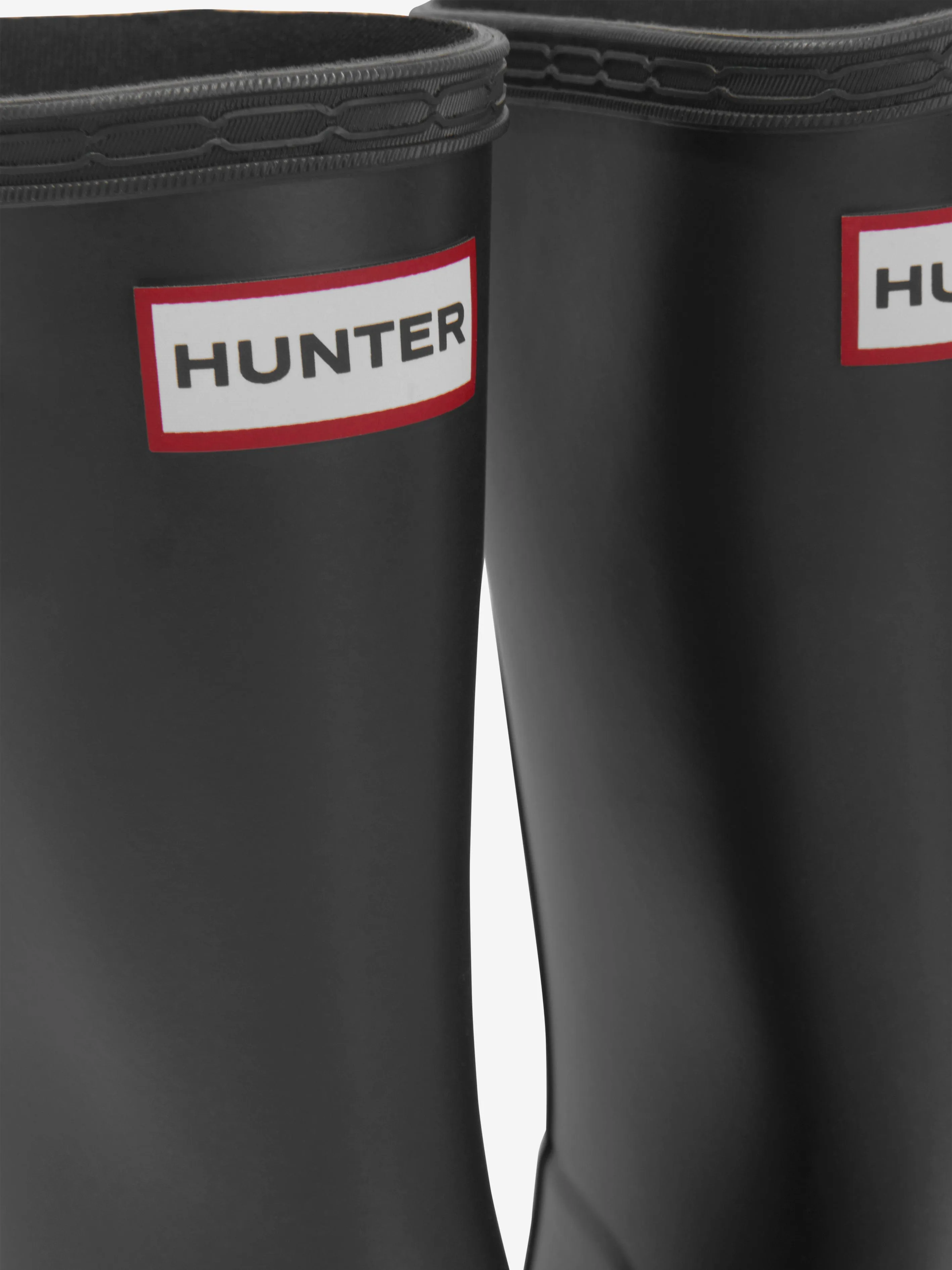 Hunter Kids Original Wellington Stiefel in Schwarz