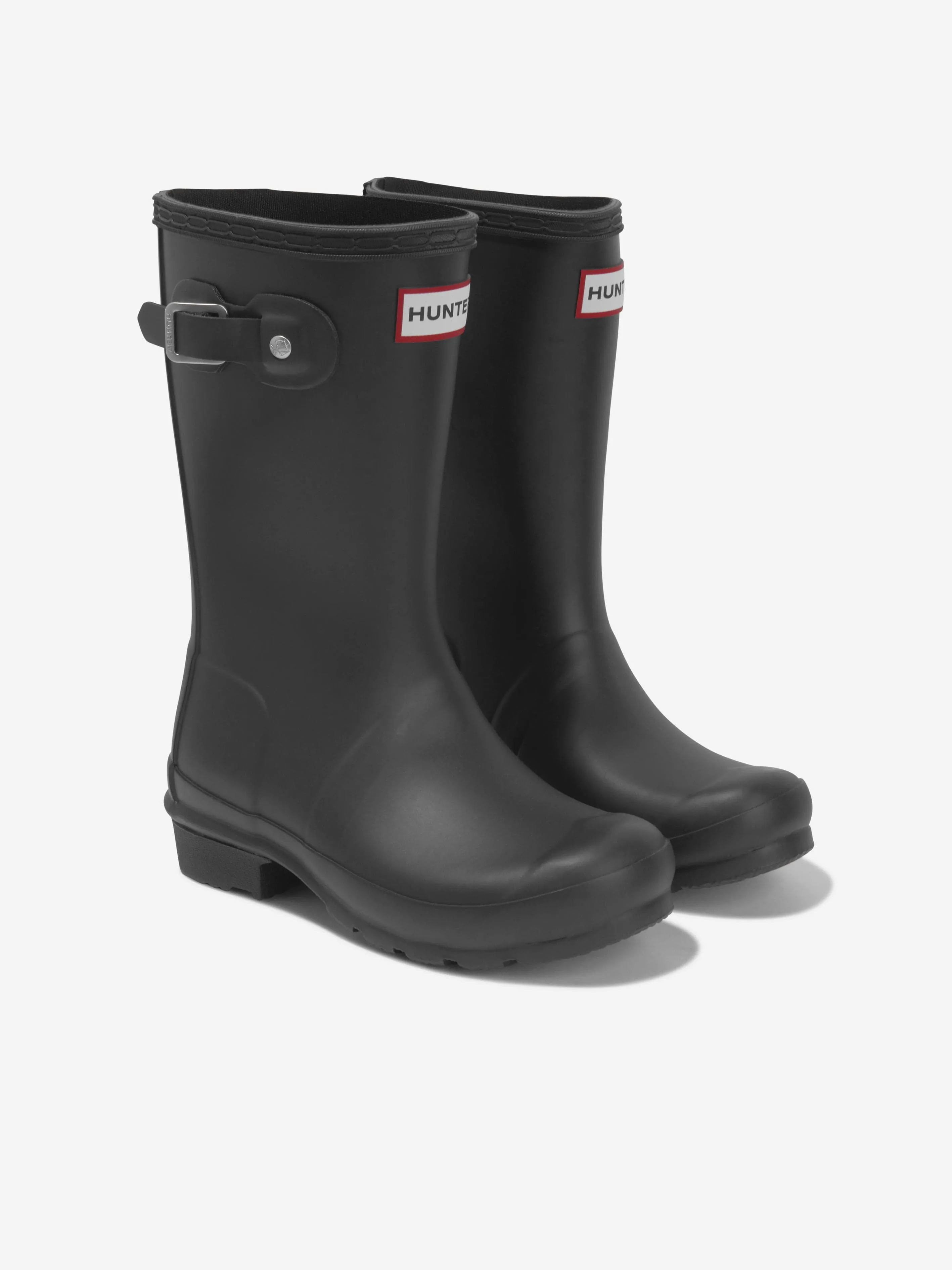 Hunter Kids Original Wellington Stiefel in Schwarz