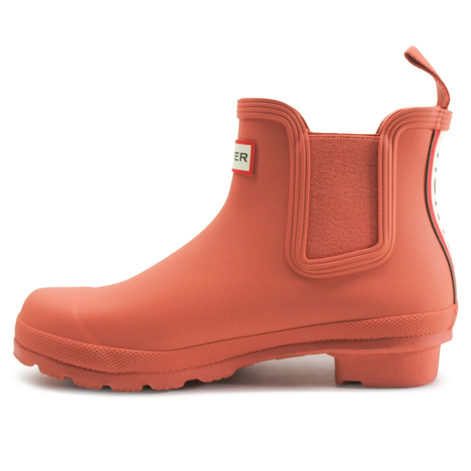 Hunter Original Chelsea Tri Colour Logo Backstrap Gummistiefel für Damen