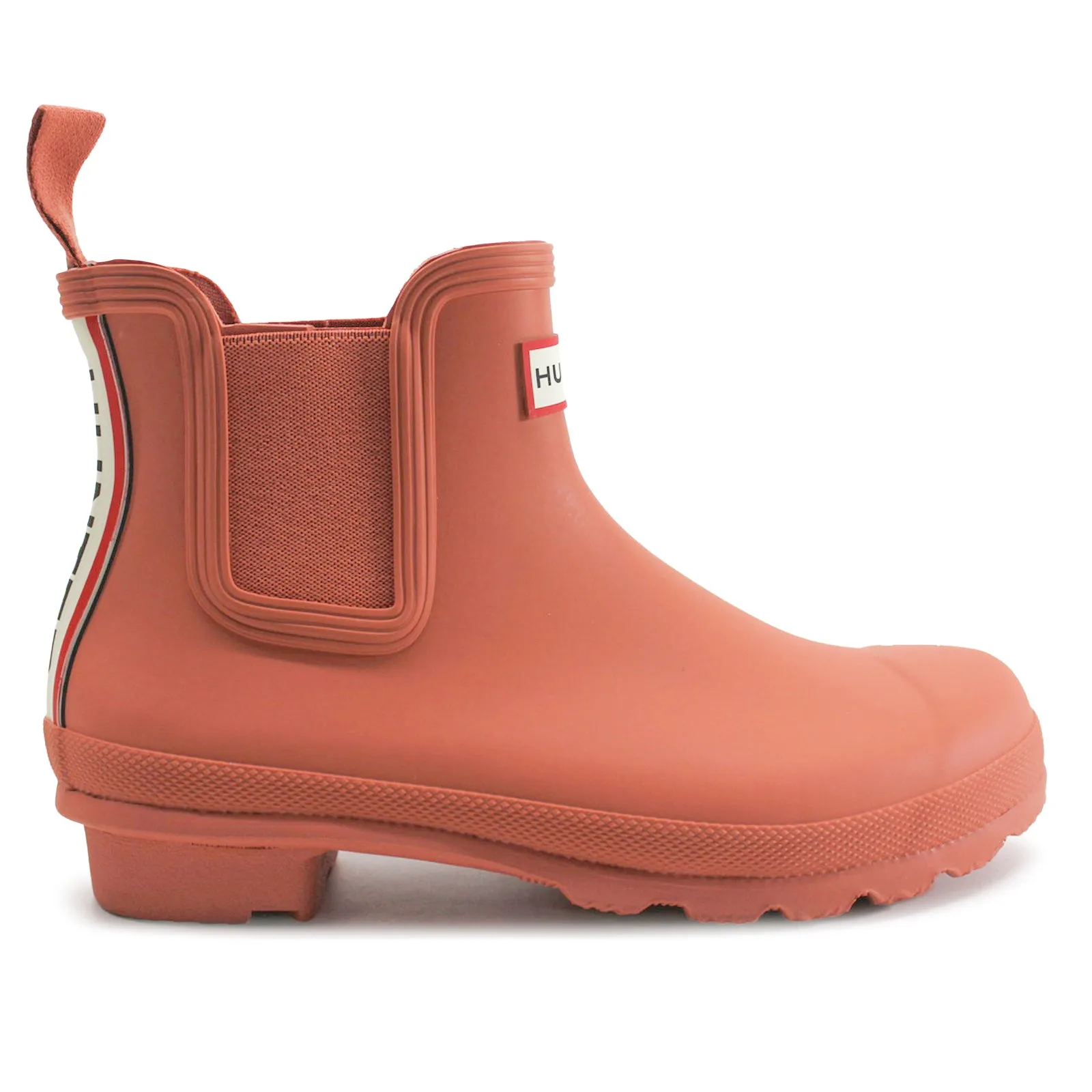 Hunter Original Chelsea Tri Colour Logo Backstrap Gummistiefel für Damen
