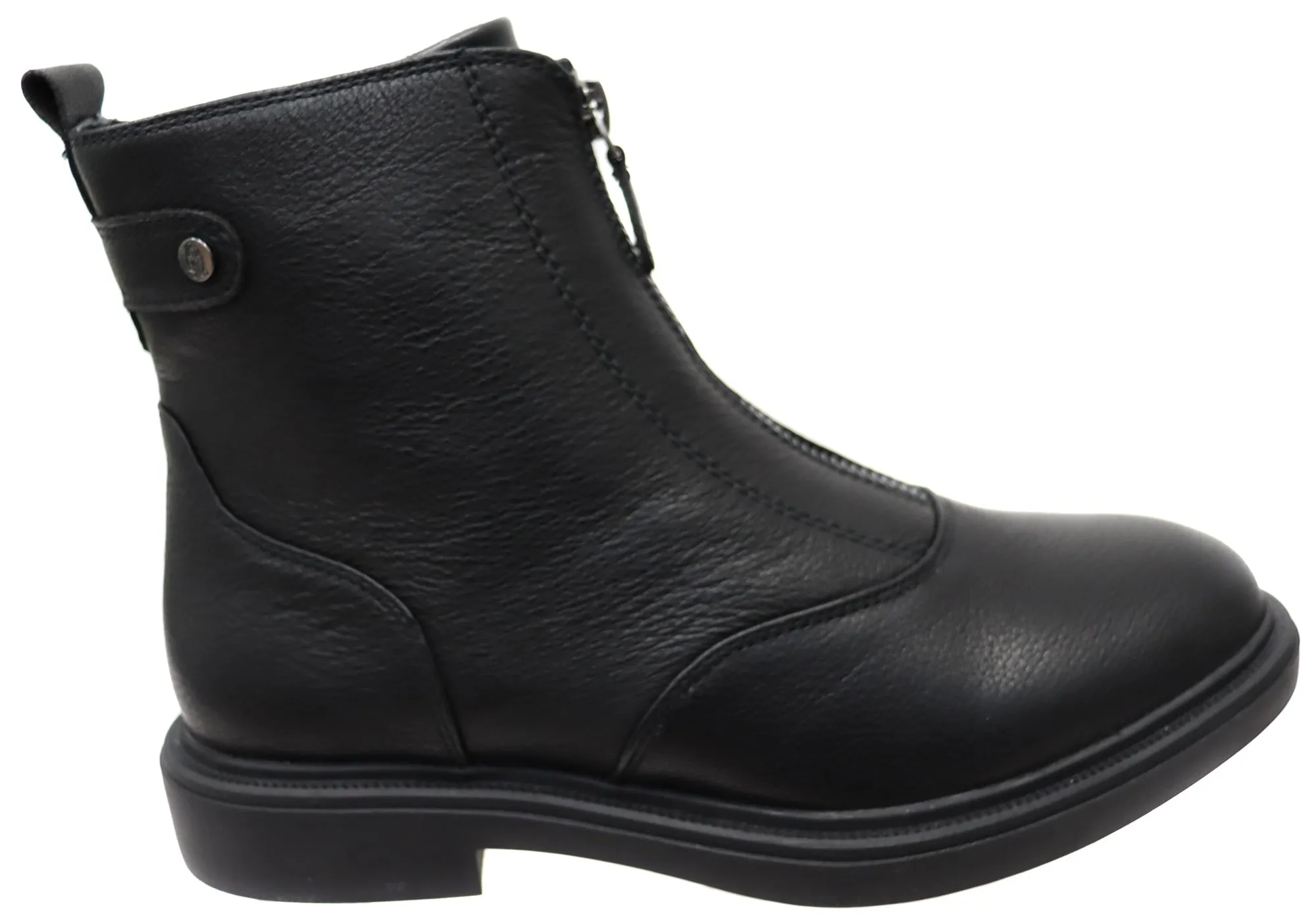 Hush Puppies Albury Damen Bequeme Leder Knöchelstiefel Hush Puppies Schuhe