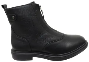 Hush Puppies Albury Damen Bequeme Leder Knöchelstiefel Hush Puppies Schuhe
