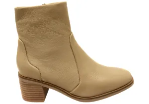 Hush Puppies Superb Damen Leder Bequeme Mittelhohe Stiefeletten Hush Puppies Schuhe