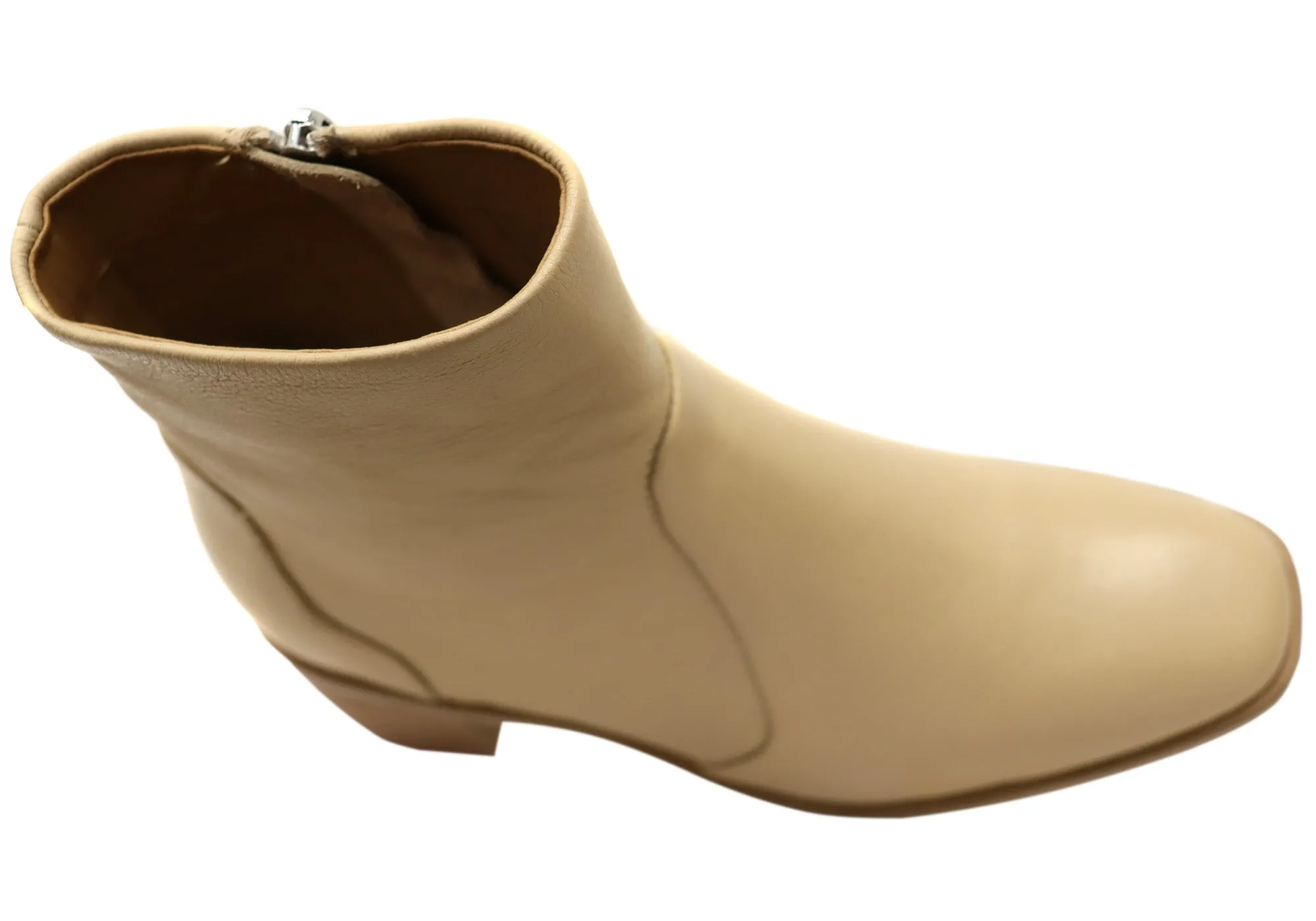 Hush Puppies Superb Damen Leder Bequeme Mittelhohe Stiefeletten Hush Puppies Schuhe