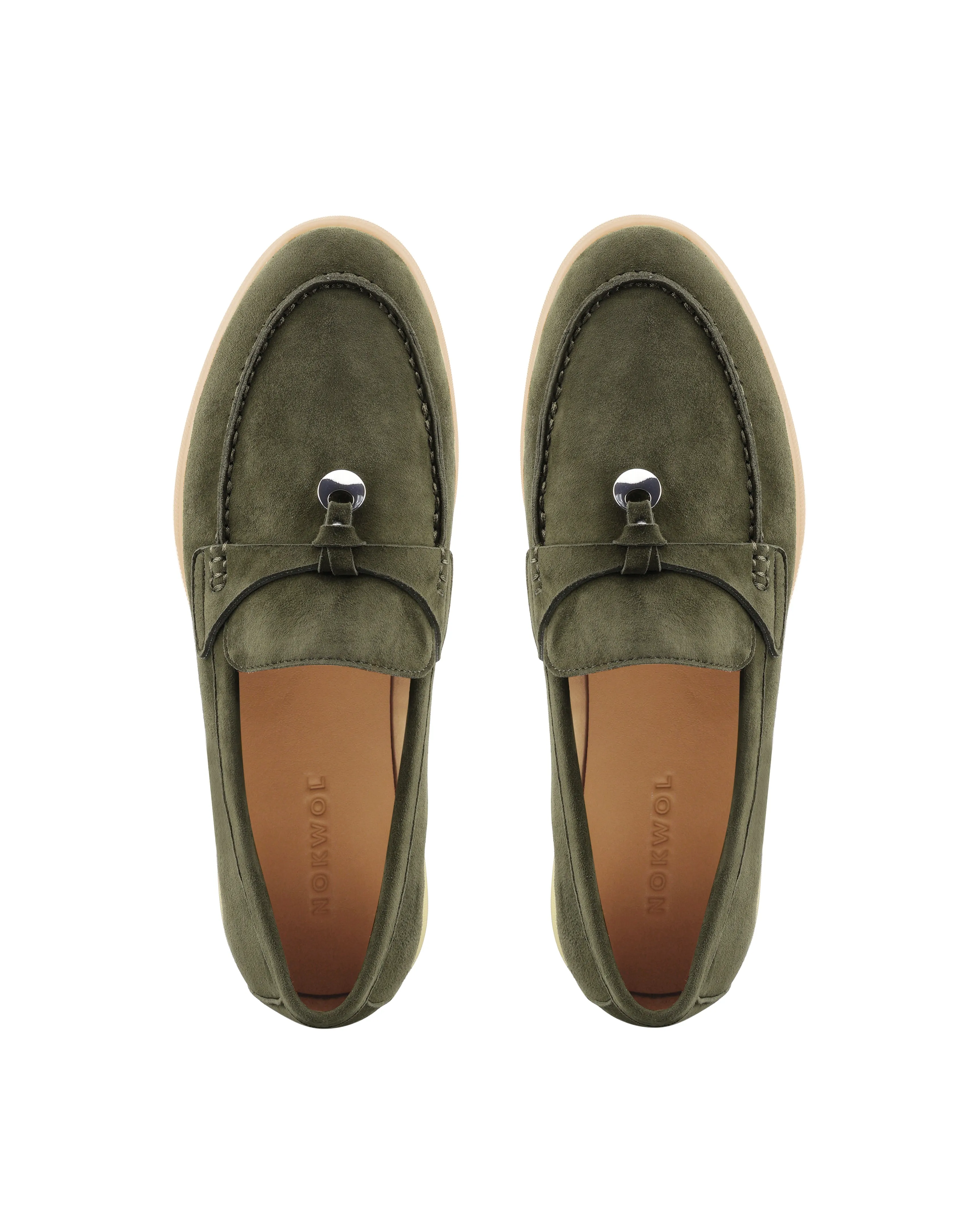 Jamie Wildleder in Khaki