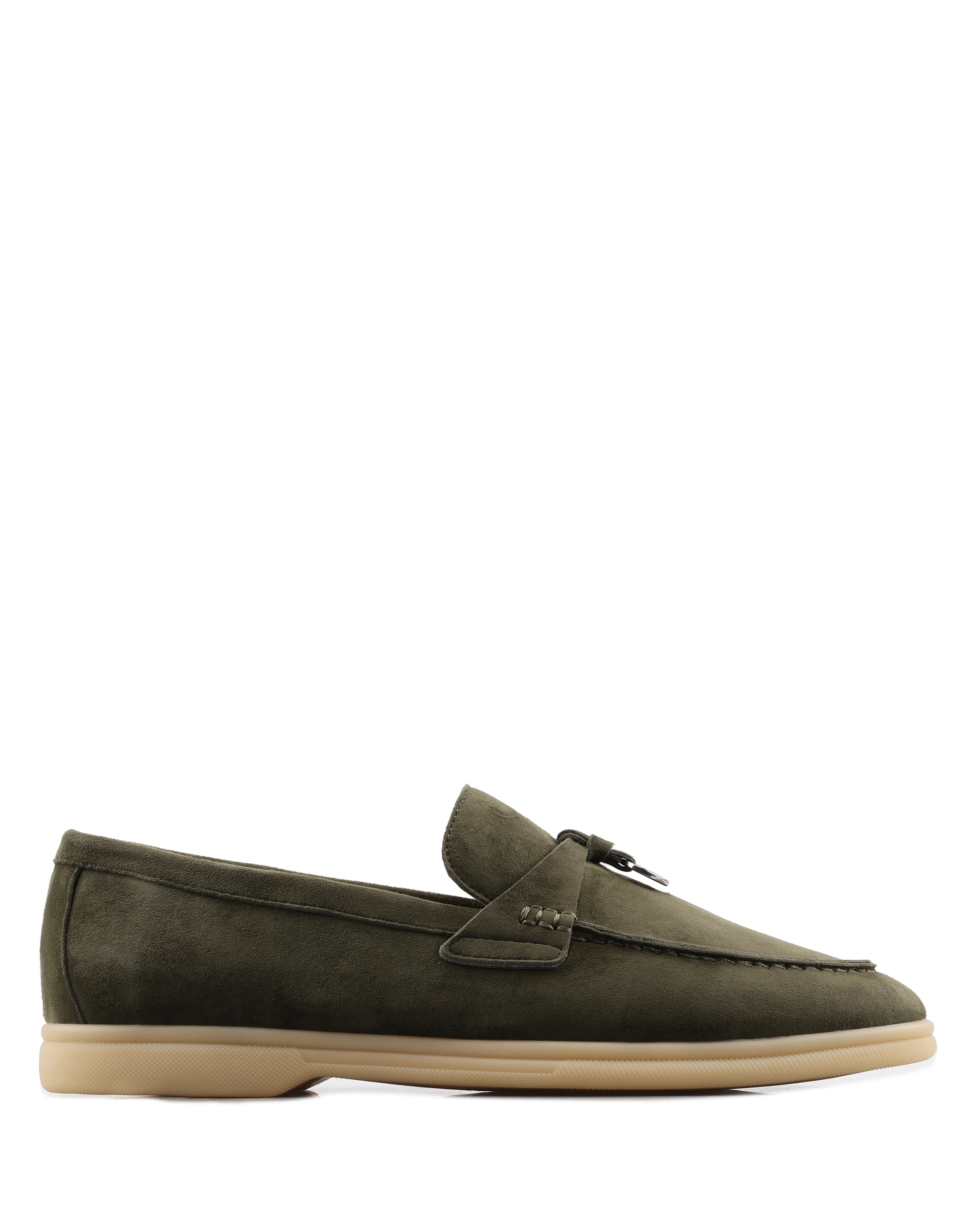 Jamie Wildleder in Khaki
