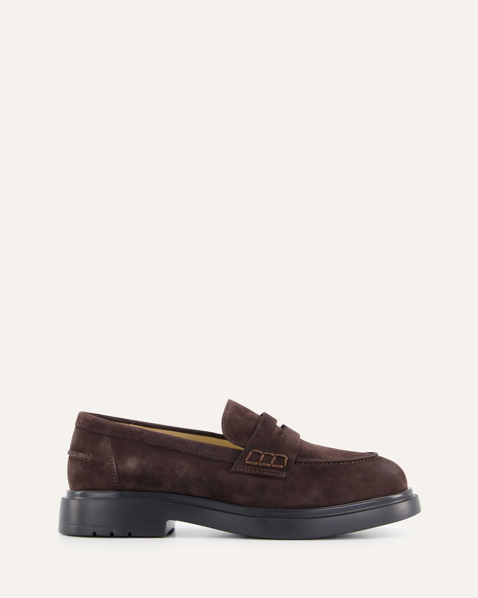 JARVIS Loafer Bitterschokolade Wildleder
