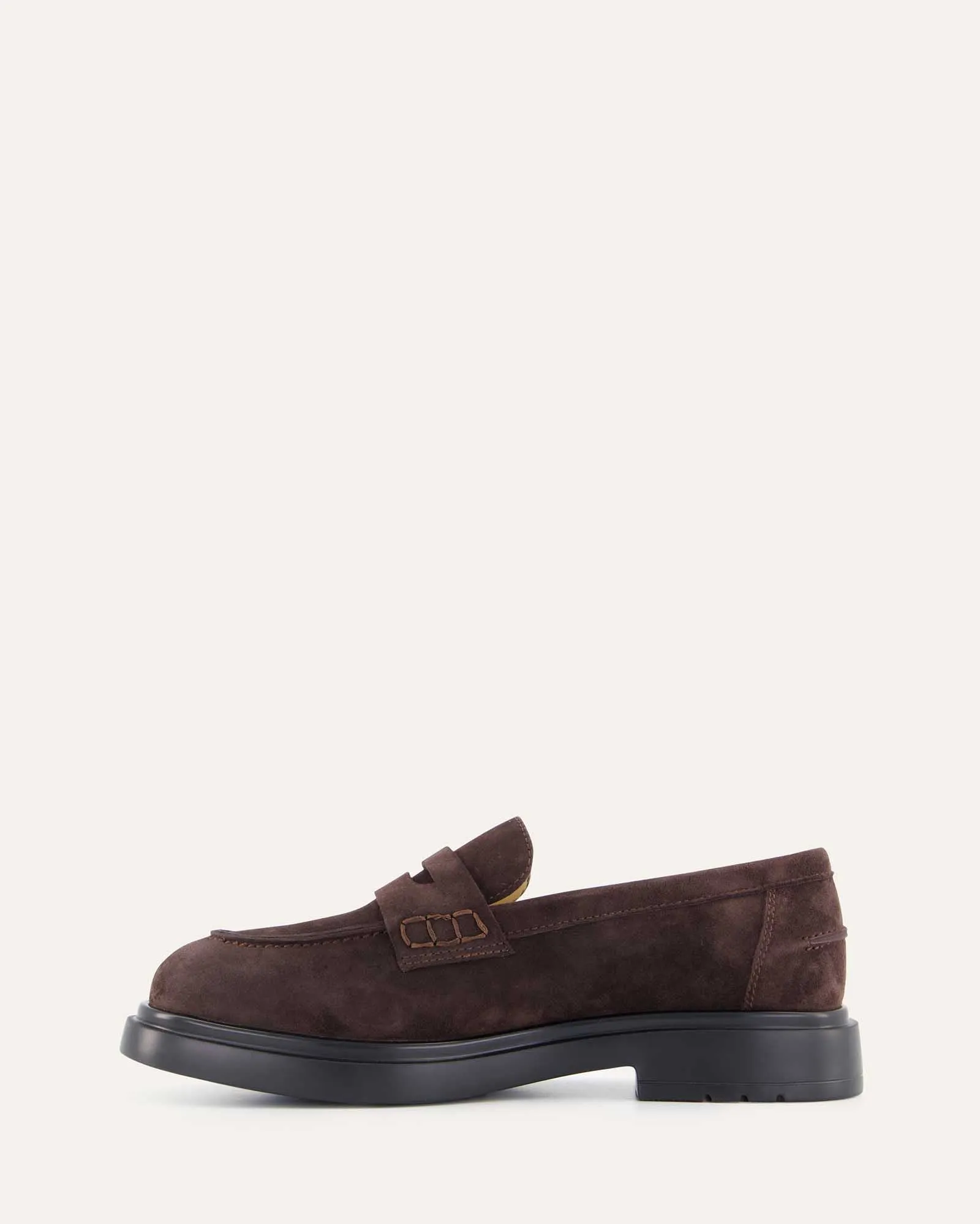 JARVIS Loafer Bitterschokolade Wildleder