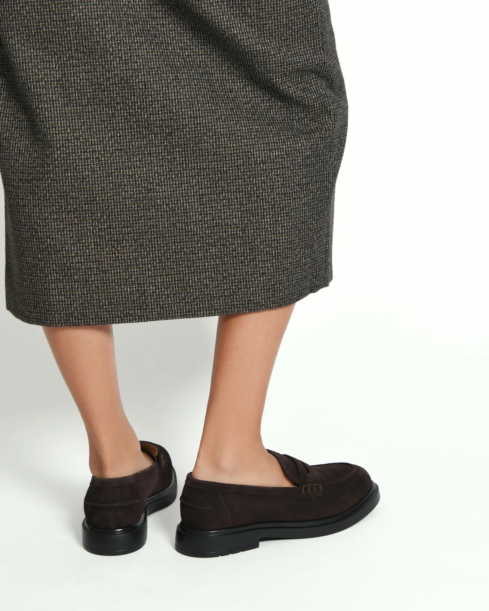 JARVIS Loafer Bitterschokolade Wildleder