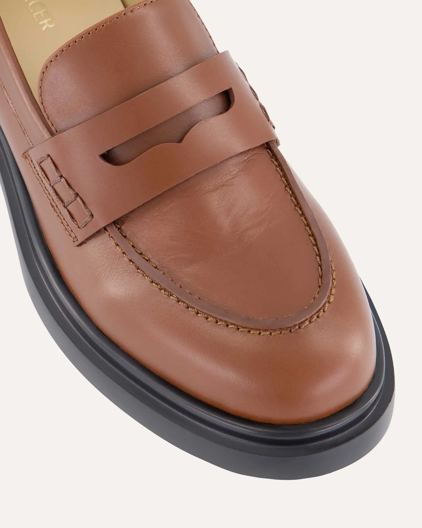 JARVIS Loafer Kastanienbraun Leder