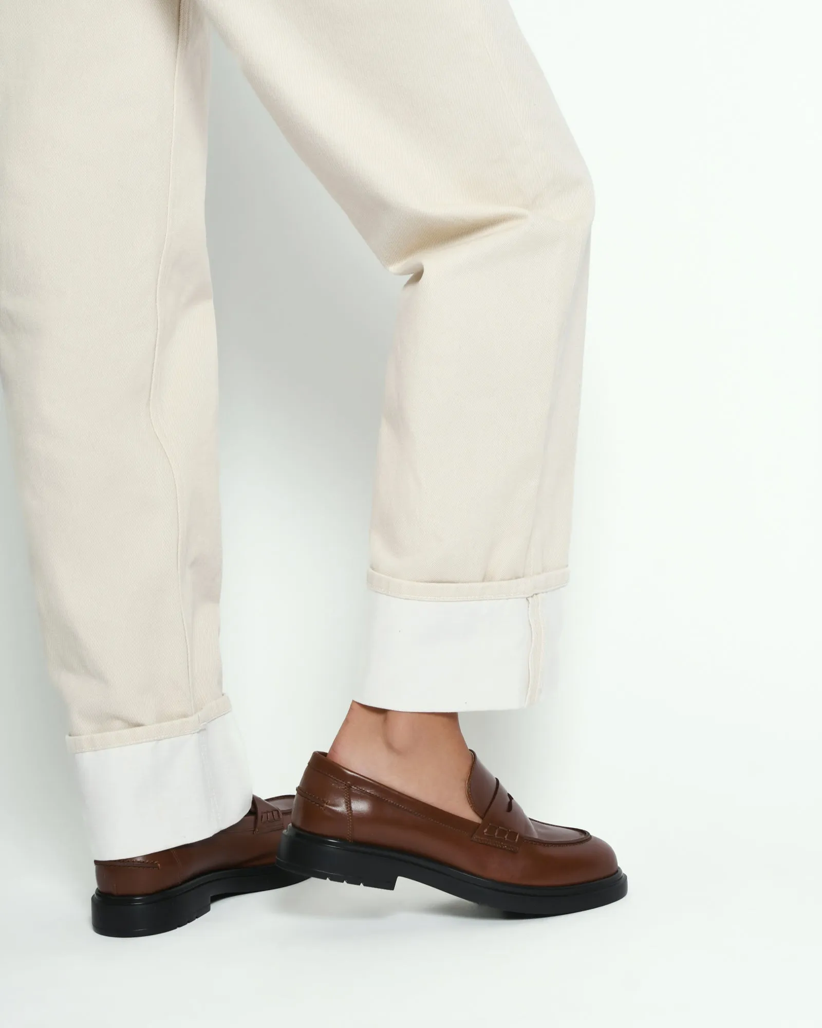 JARVIS Loafer Kastanienbraun Leder