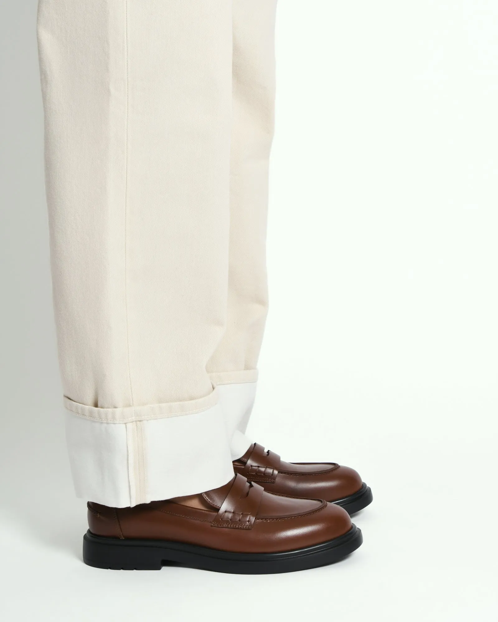JARVIS Loafer Kastanienbraun Leder