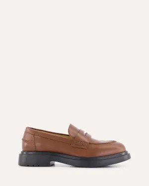 JARVIS Loafer Kastanienbraun Leder