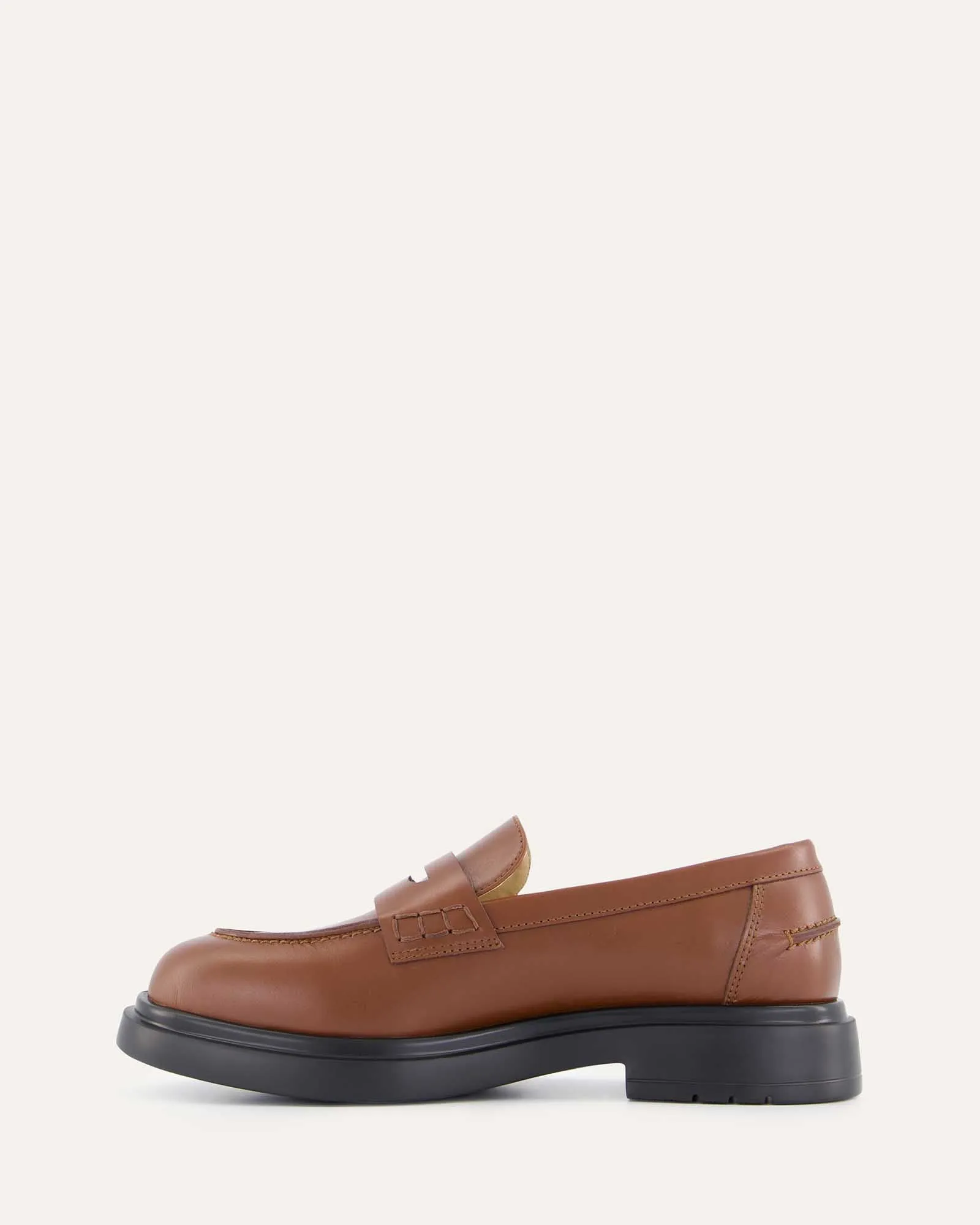 JARVIS Loafer Kastanienbraun Leder