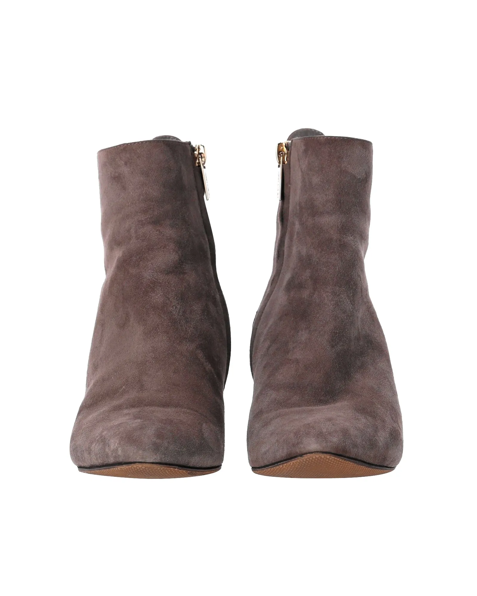 Jimmy Choo Herbst 65 Stiefeletten in Grauem Wildleder