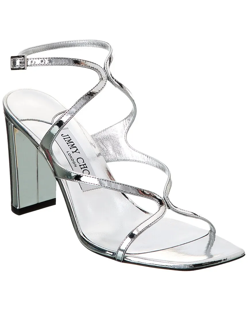 Jimmy Choo Azie 85 Leder Sandalen_Jimmy-Choo