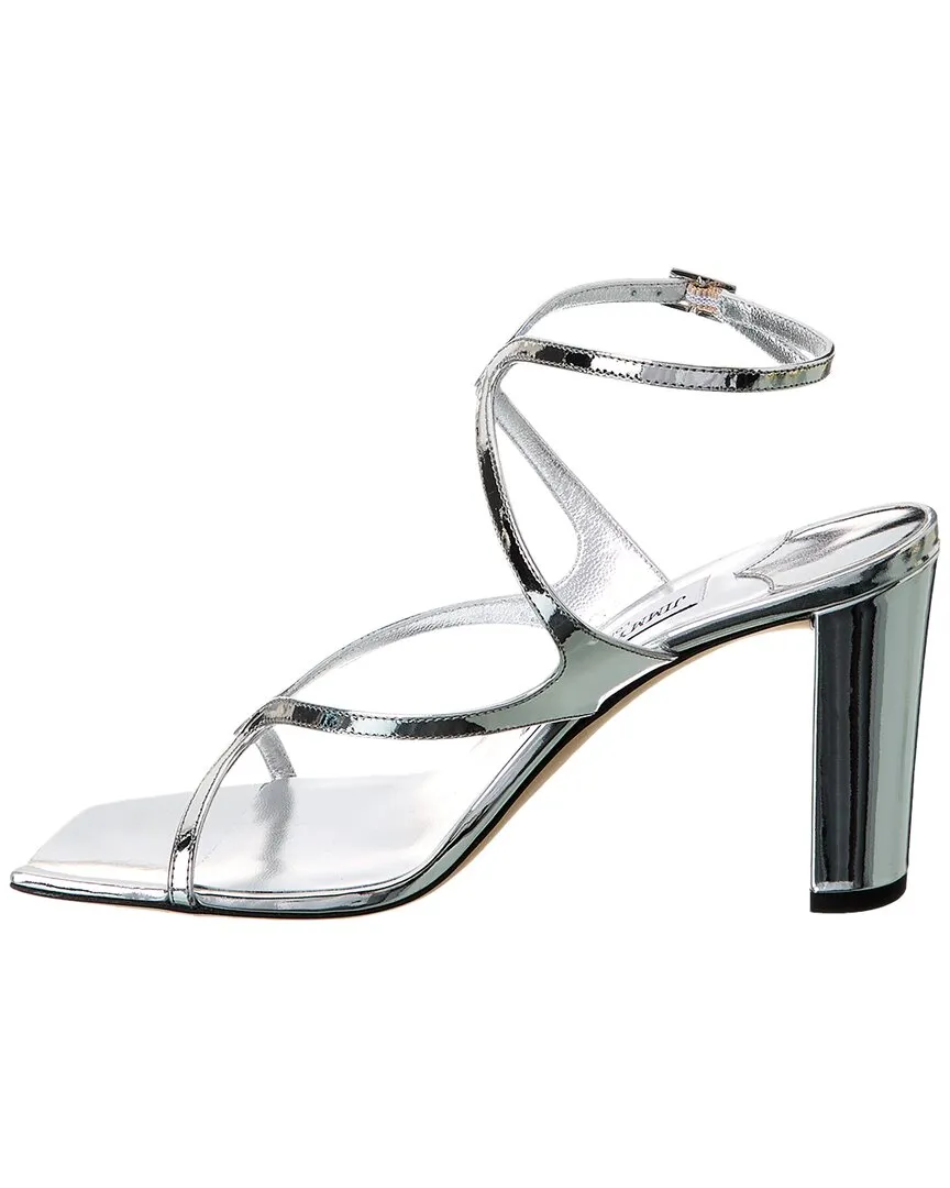Jimmy Choo Azie 85 Leder Sandalen_Jimmy-Choo