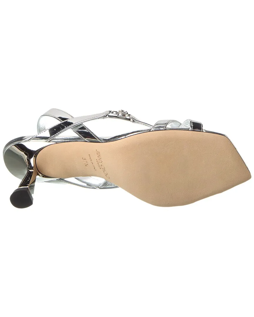 Jimmy Choo Jess 65 Leder-Slingback-Sandalen_Jimmy-Choo