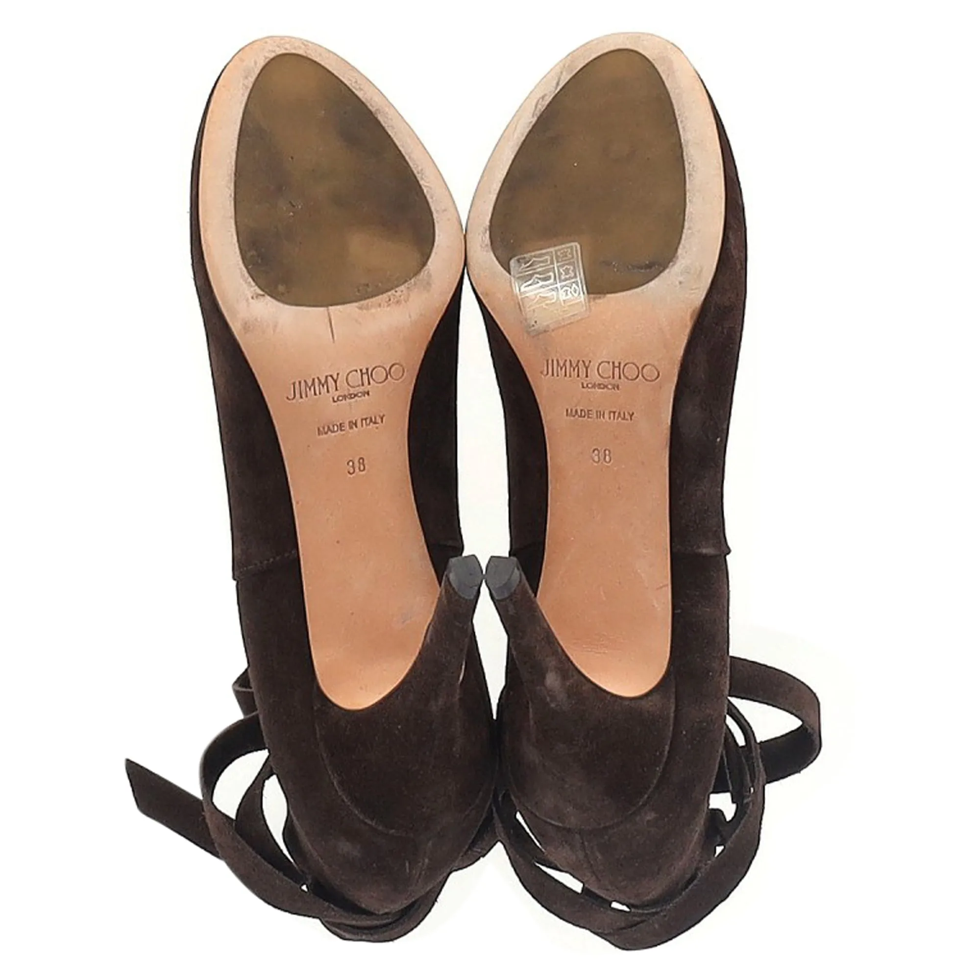 Jimmy Choo Marina Knöchelstiefel in Braunem Wildleder