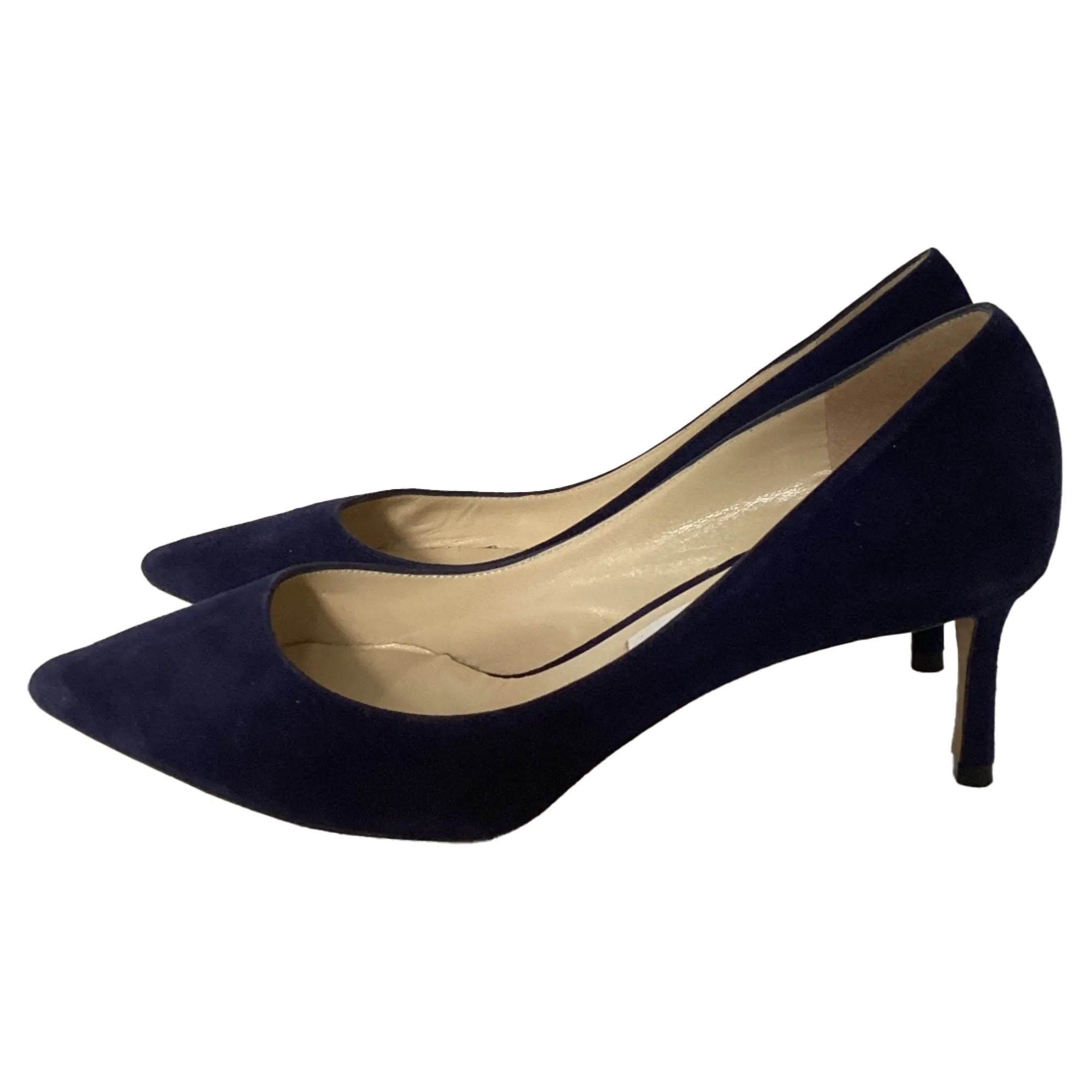 Jimmy Choo Romy 60 Pumps in Marineblauem Wildleder_Jimmy-Choo