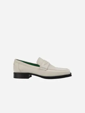 Joan Vegan Apple Leather Loafers | Creme