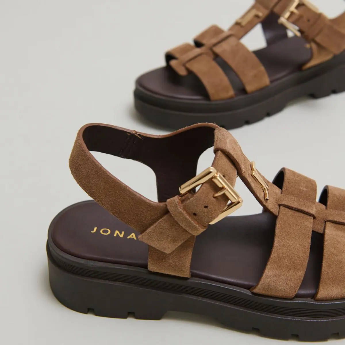 Jonak Damenschuhe 585 - Londoner Rindleder in Taube