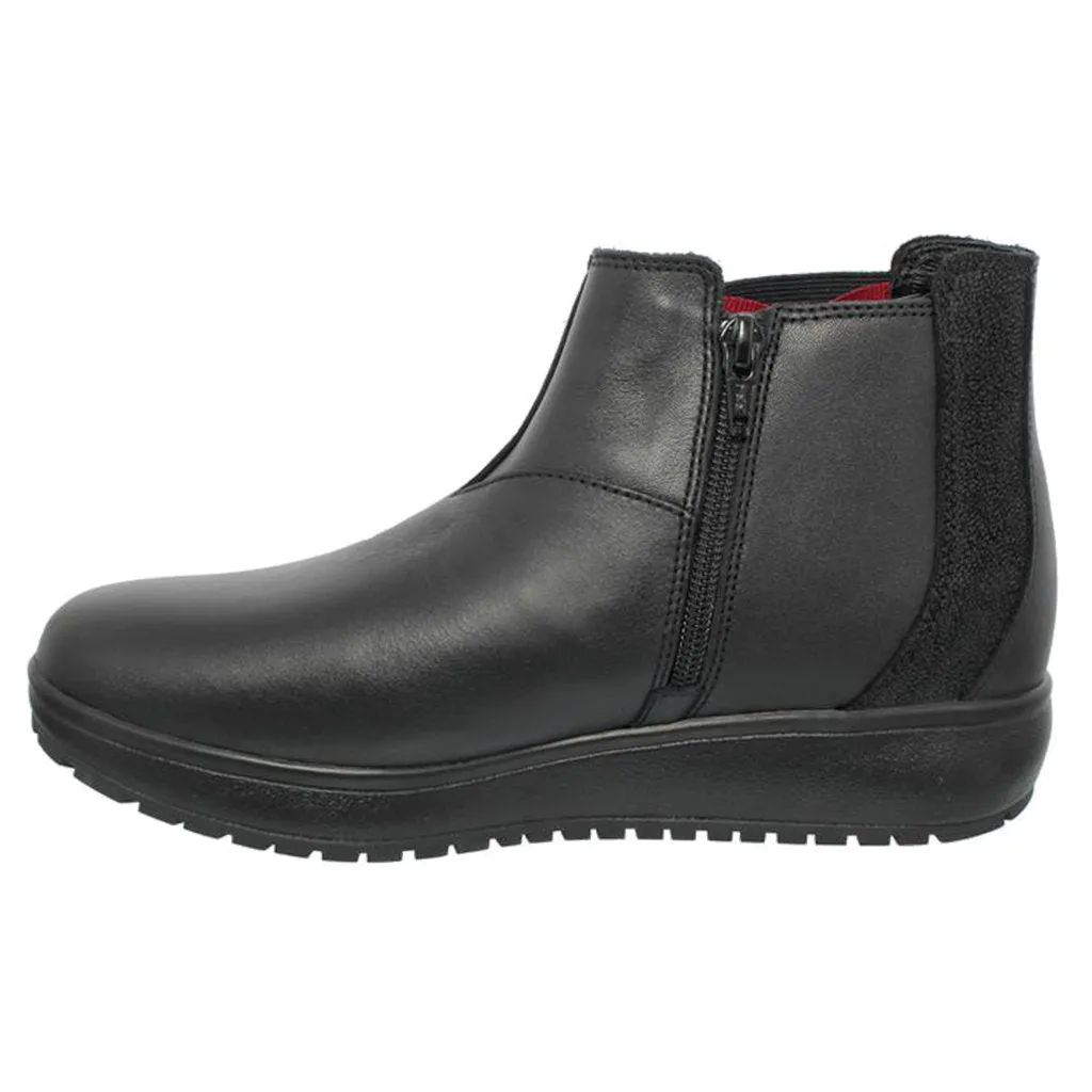 Joya London II Chelsea-Stiefel für Damen aus Veloursleder in Vollrindleder