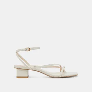 KARLOS SANDALEN KNOCHENLEDER
