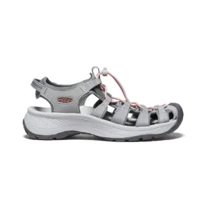 Keen Schuhe Astoria West Sandale Grau/Koralle