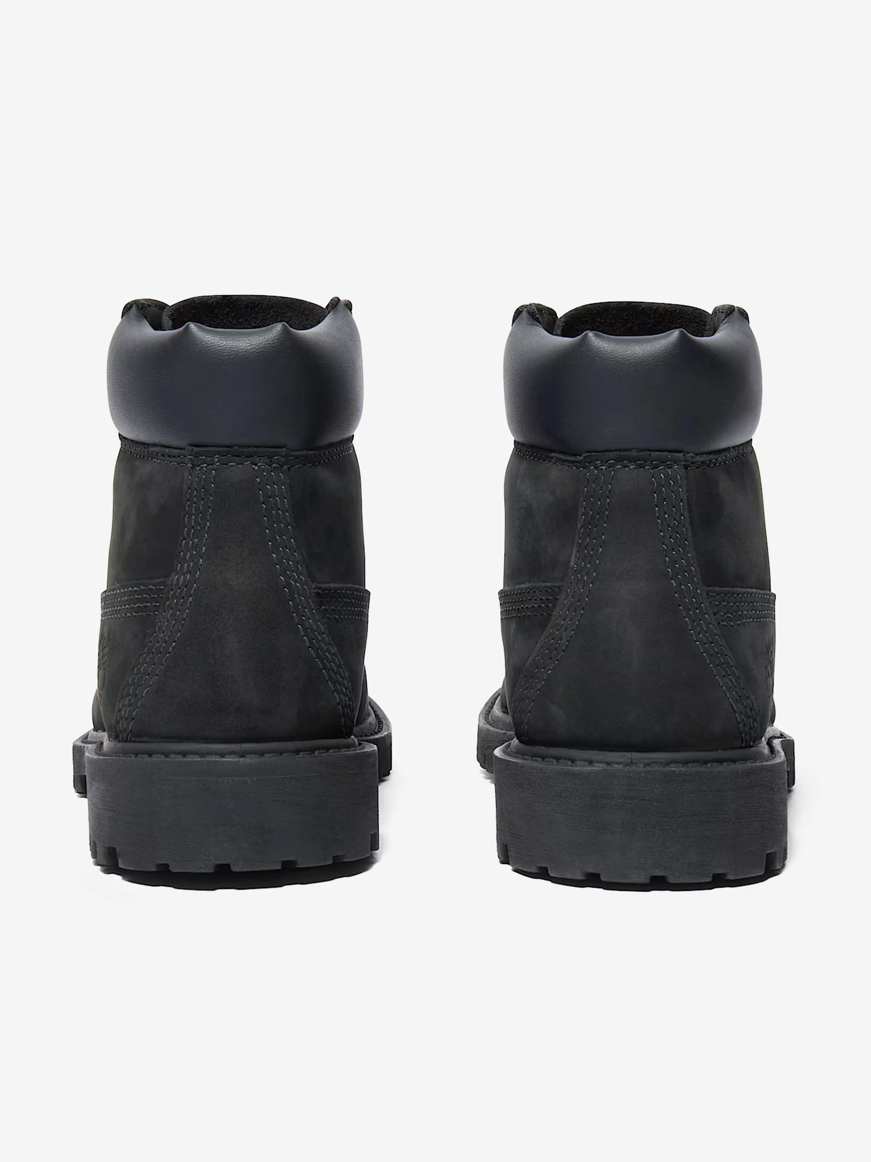 Kinder Premium 6 Zoll Schnürstiefel wasserdicht in Schwarz