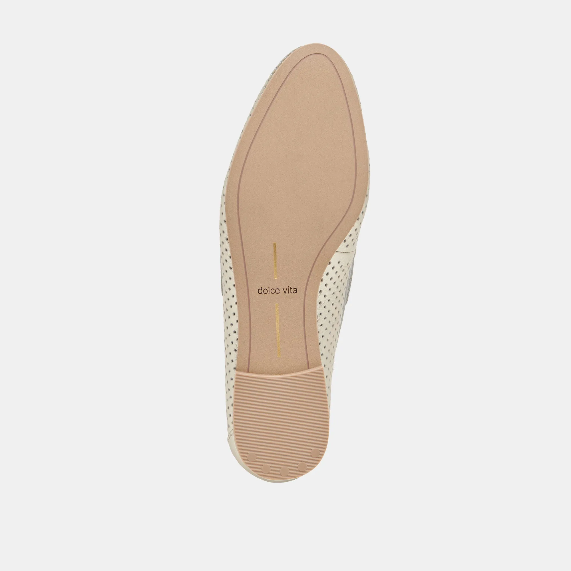LAKIN LOAFERS PLATINUM PERFORIERTES LEDER