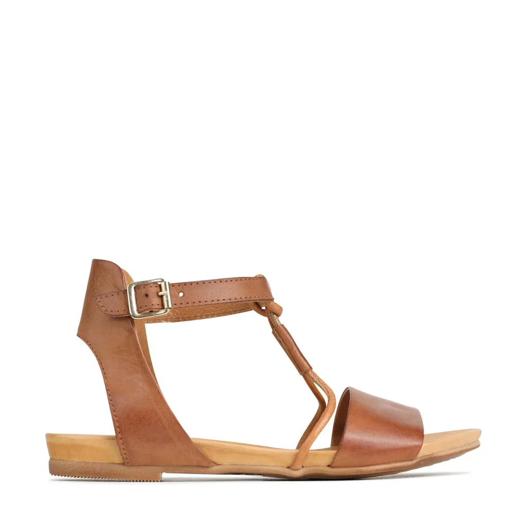LANIE LEDER SANDALEN MIT KNÖCHELBAND