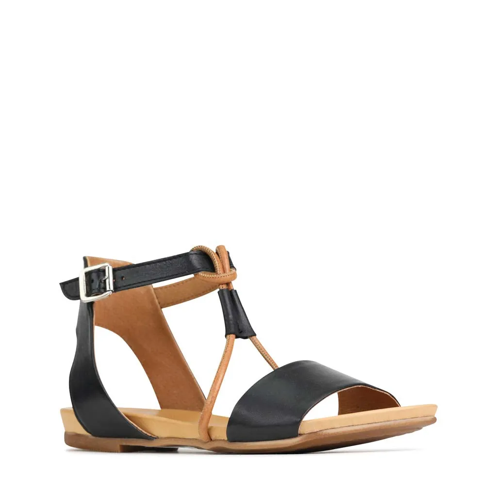 LANIE LEDER SANDALEN MIT KNÖCHELBAND
