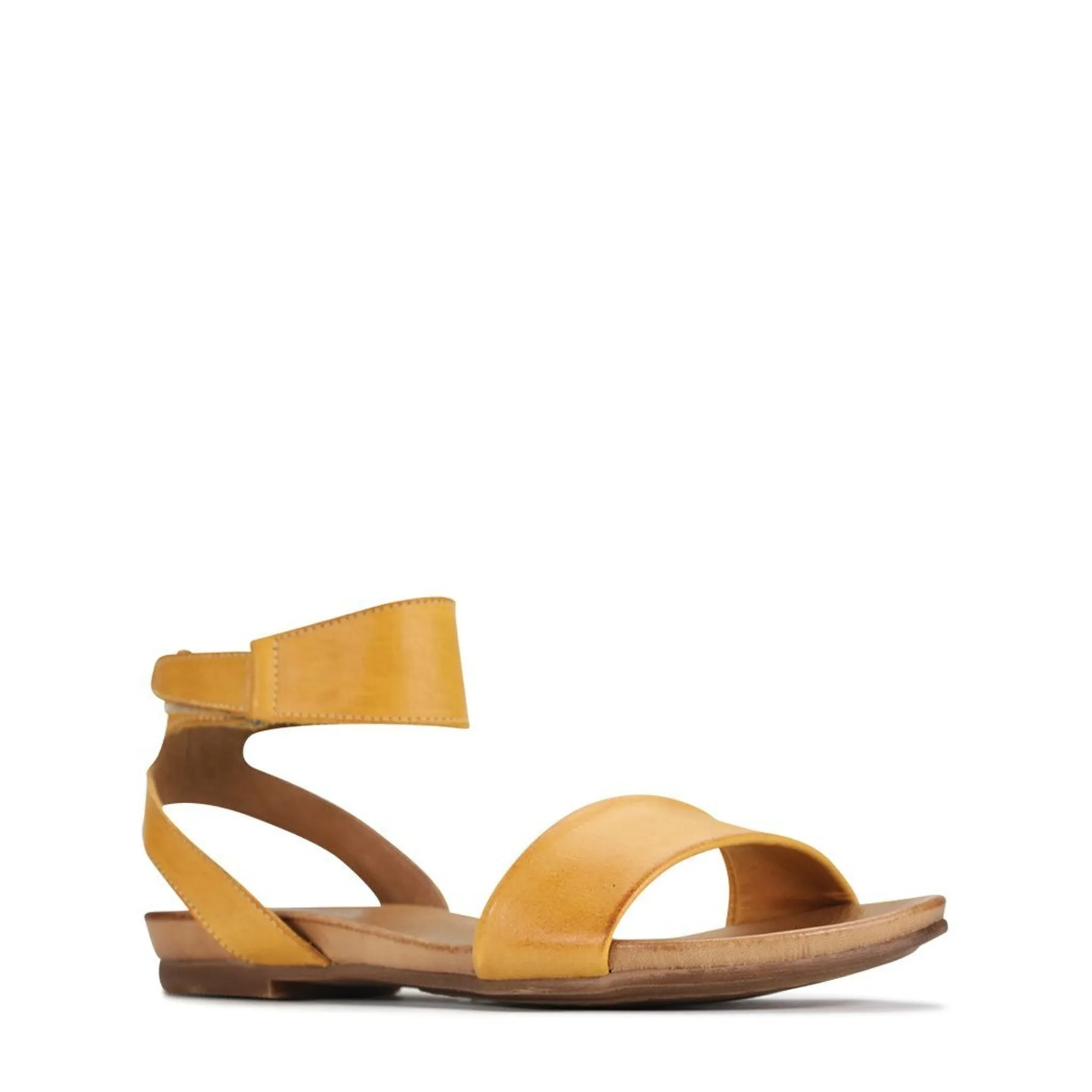LAUREN LEDER SANDALEN MIT KNÖCHELRIEMEN