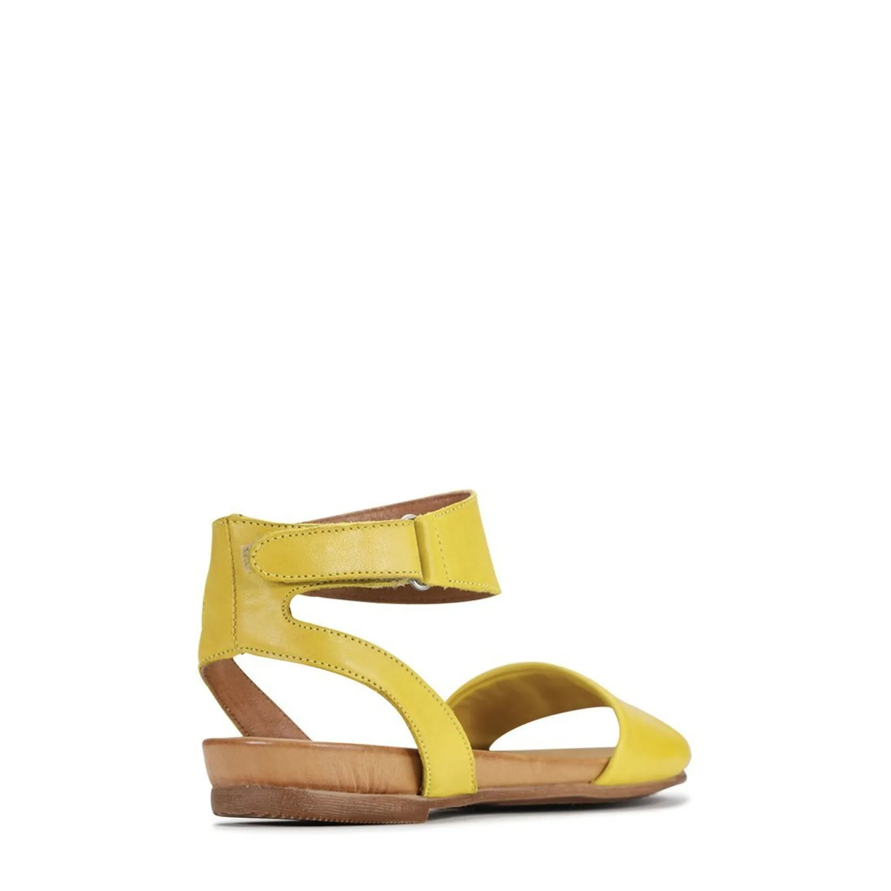 LAUREN LEDER SANDALEN MIT KNÖCHELRIEMEN