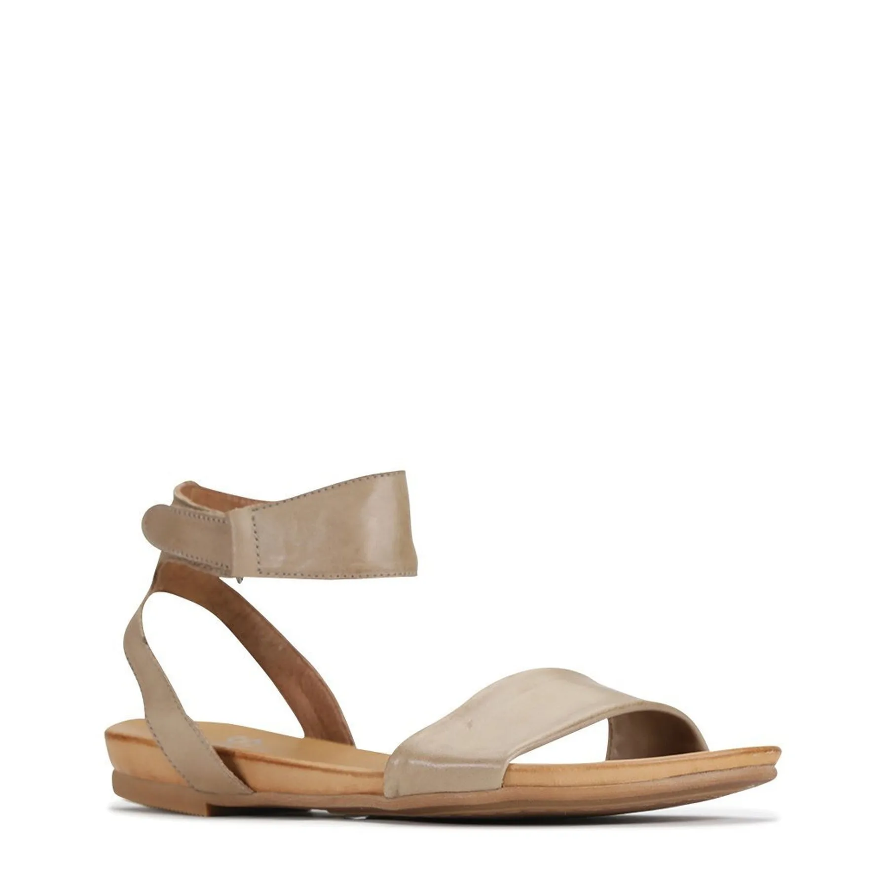 LAUREN LEDER SANDALEN MIT KNÖCHELRIEMEN