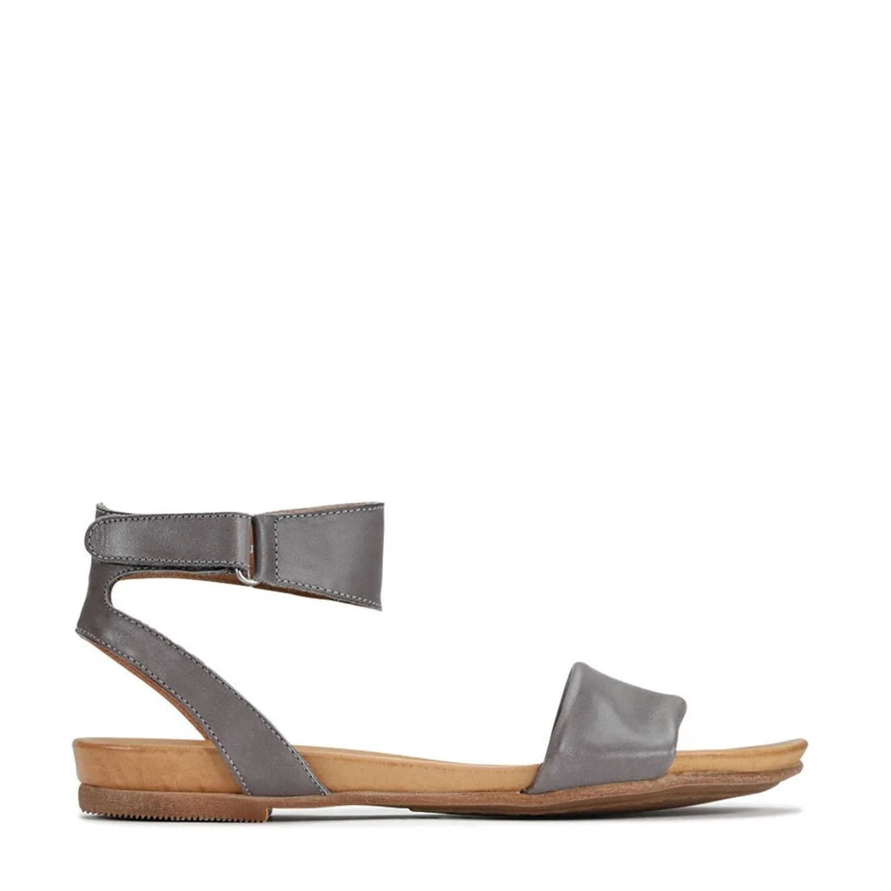 LAUREN LEDER SANDALEN MIT KNÖCHELRIEMEN