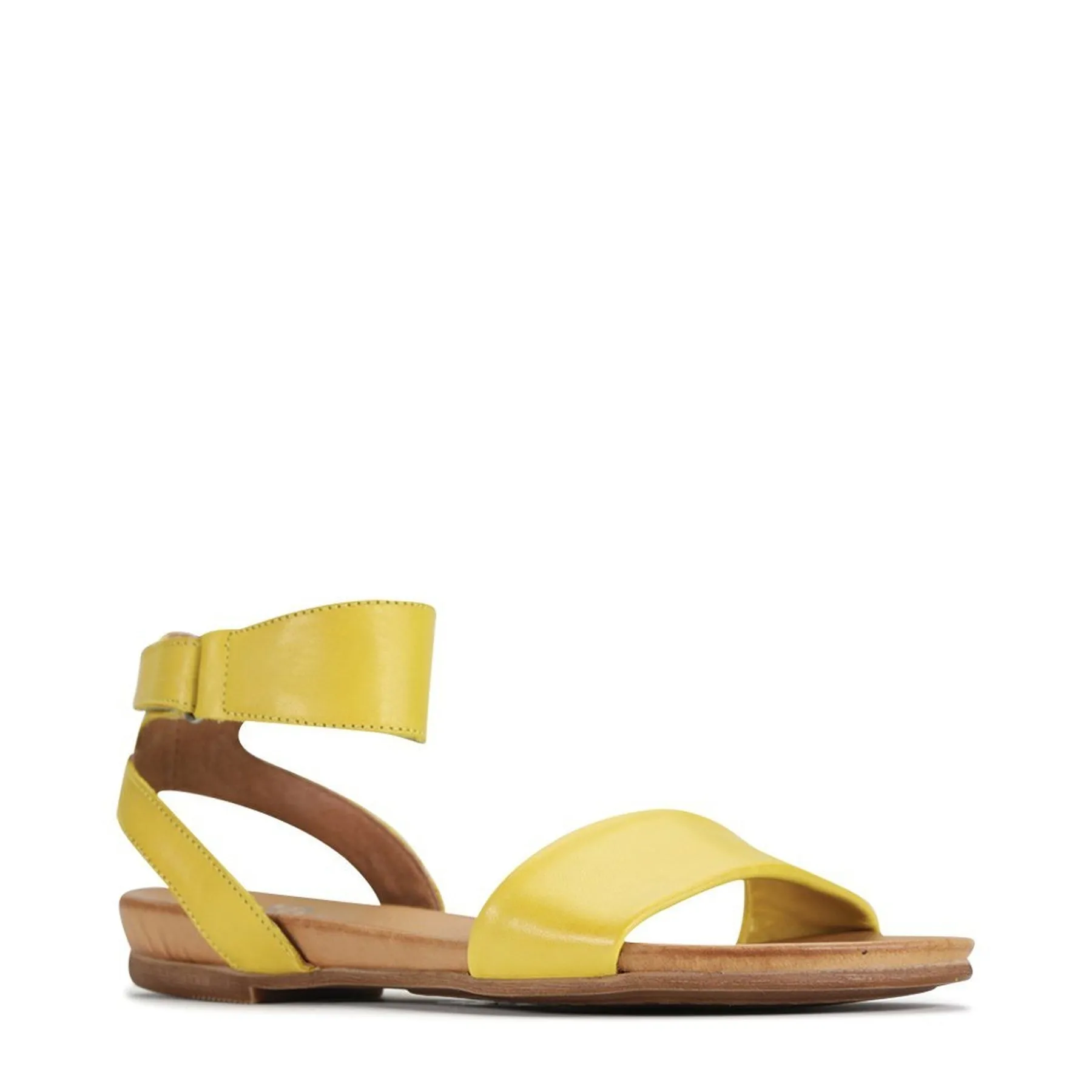 LAUREN LEDER SANDALEN MIT KNÖCHELRIEMEN