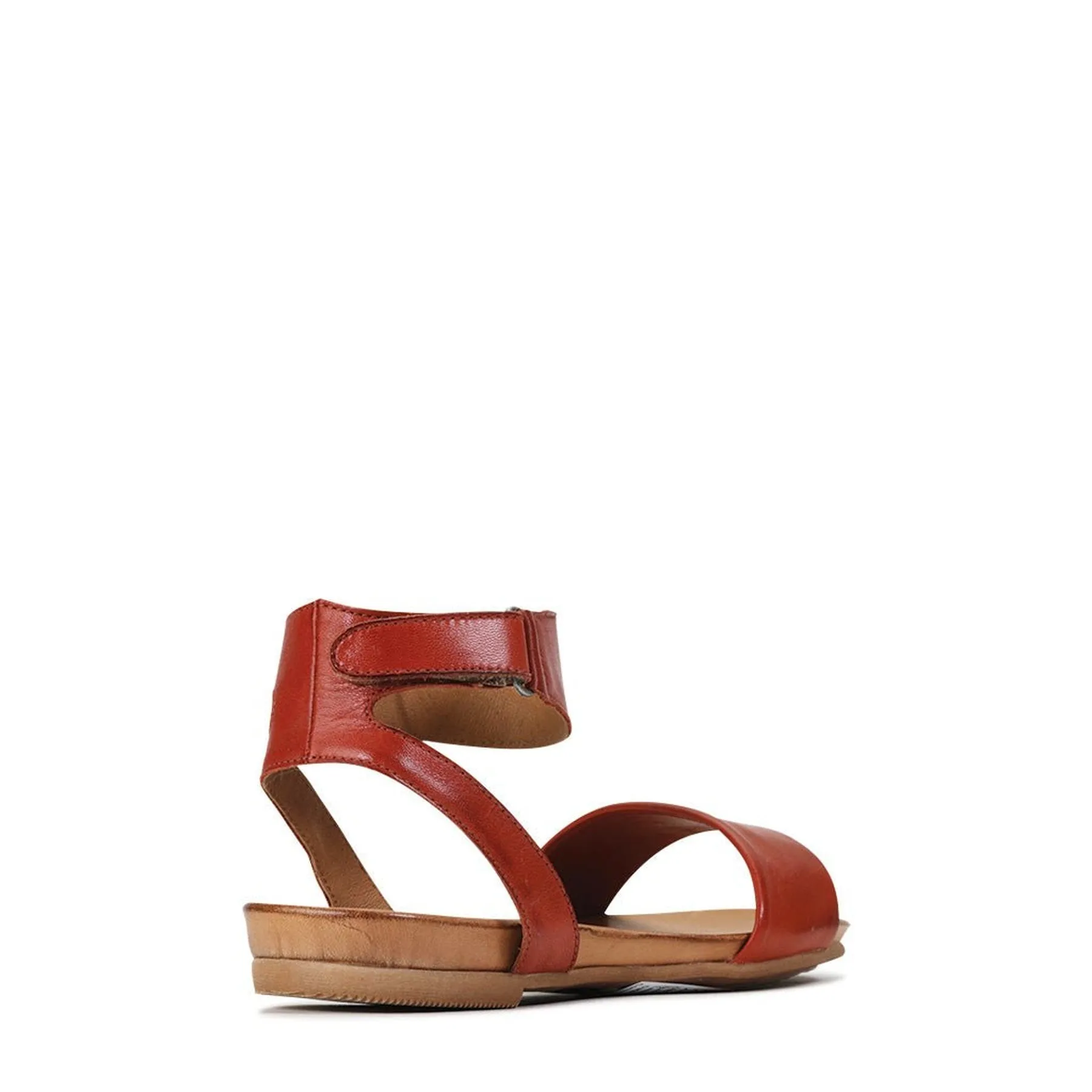 LAUREN LEDER SANDALEN MIT KNÖCHELRIEMEN