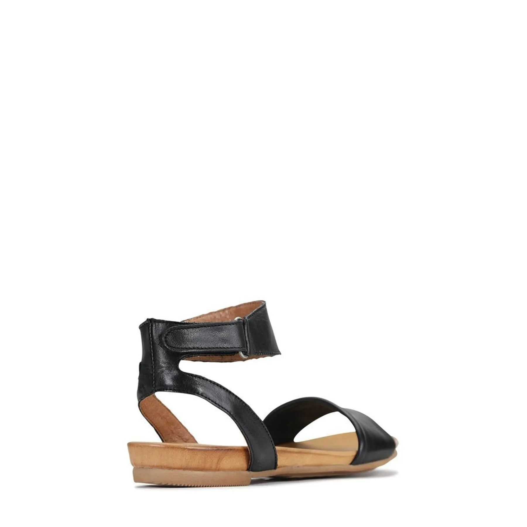 LAUREN LEDER SANDALEN MIT KNÖCHELRIEMEN