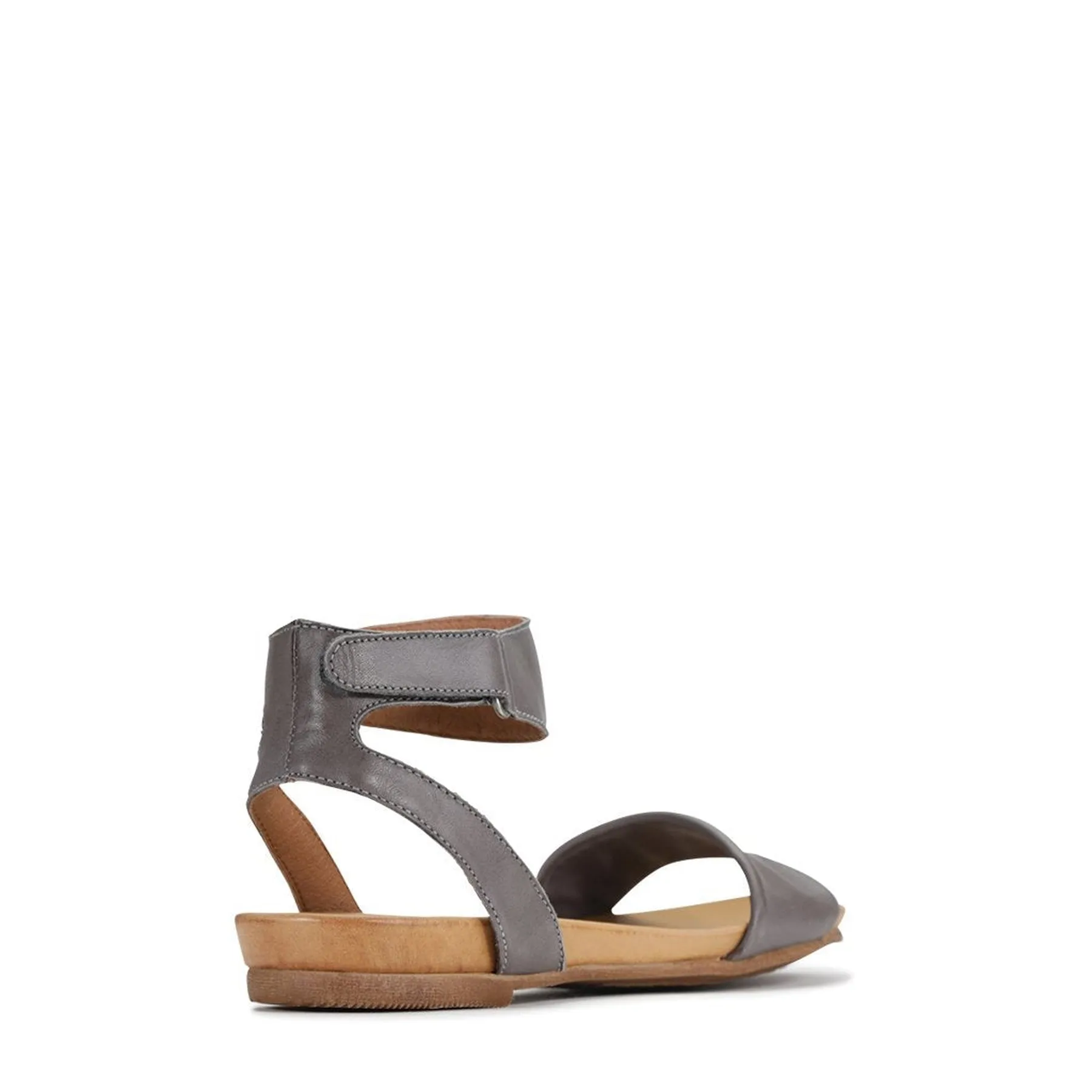 LAUREN LEDER SANDALEN MIT KNÖCHELRIEMEN
