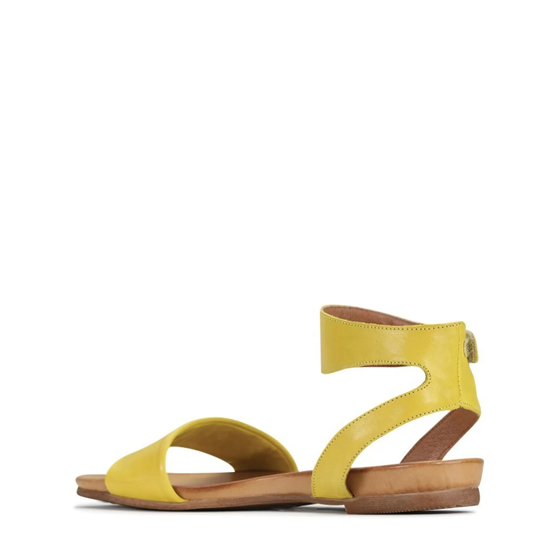 LAUREN LEDER SANDALEN MIT KNÖCHELRIEMEN