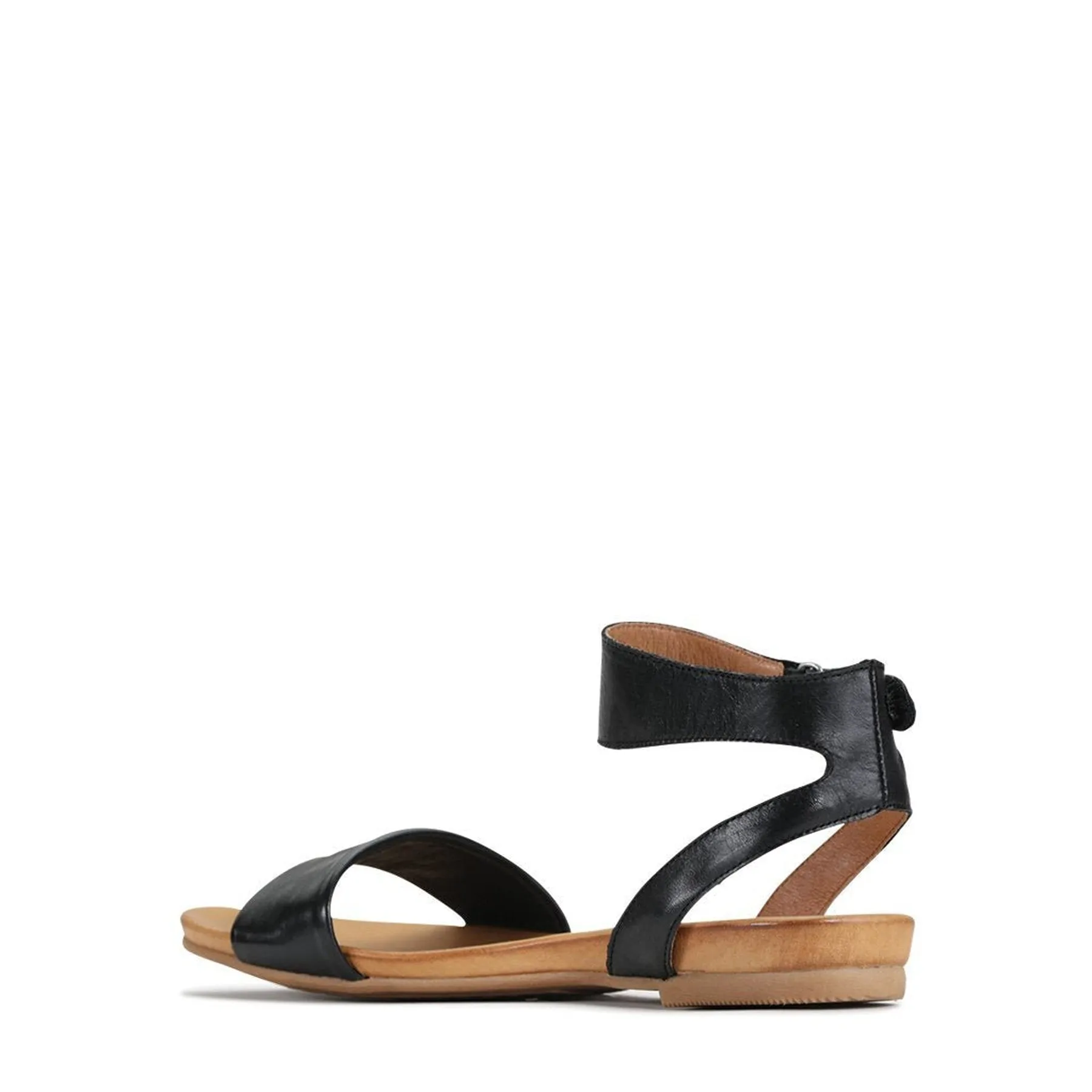 LAUREN LEDER SANDALEN MIT KNÖCHELRIEMEN
