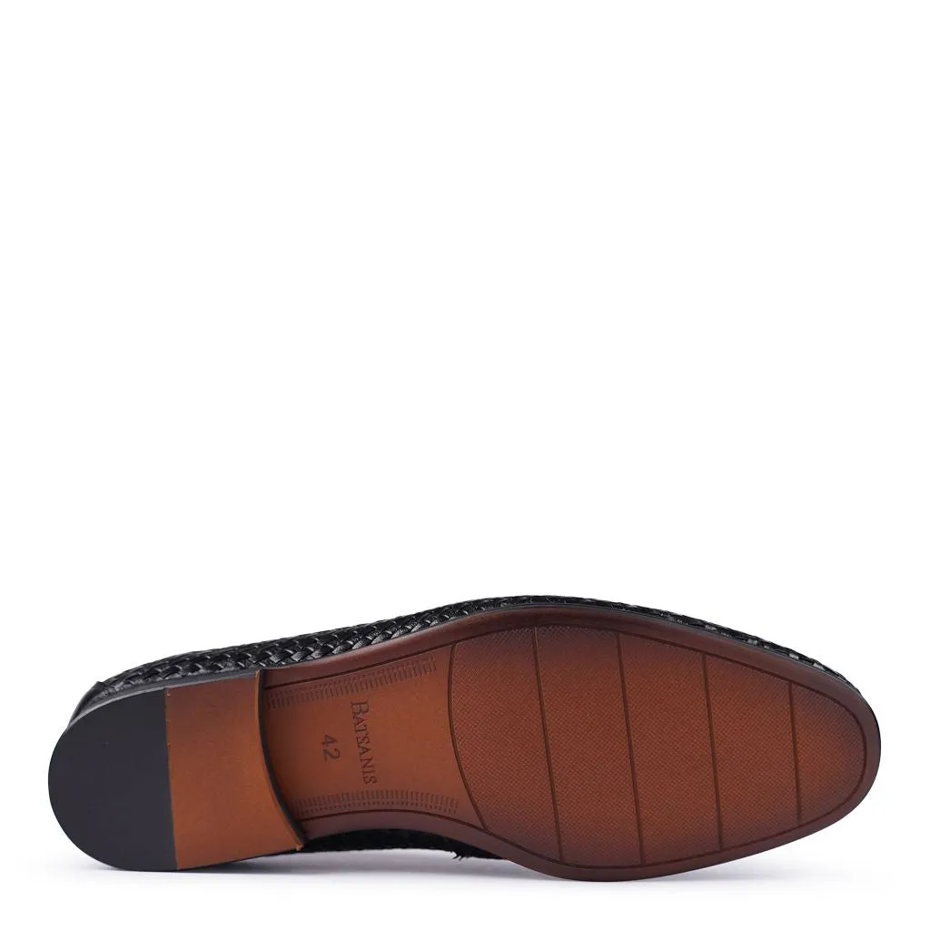 Lima Schwarze Gewebte Loafers