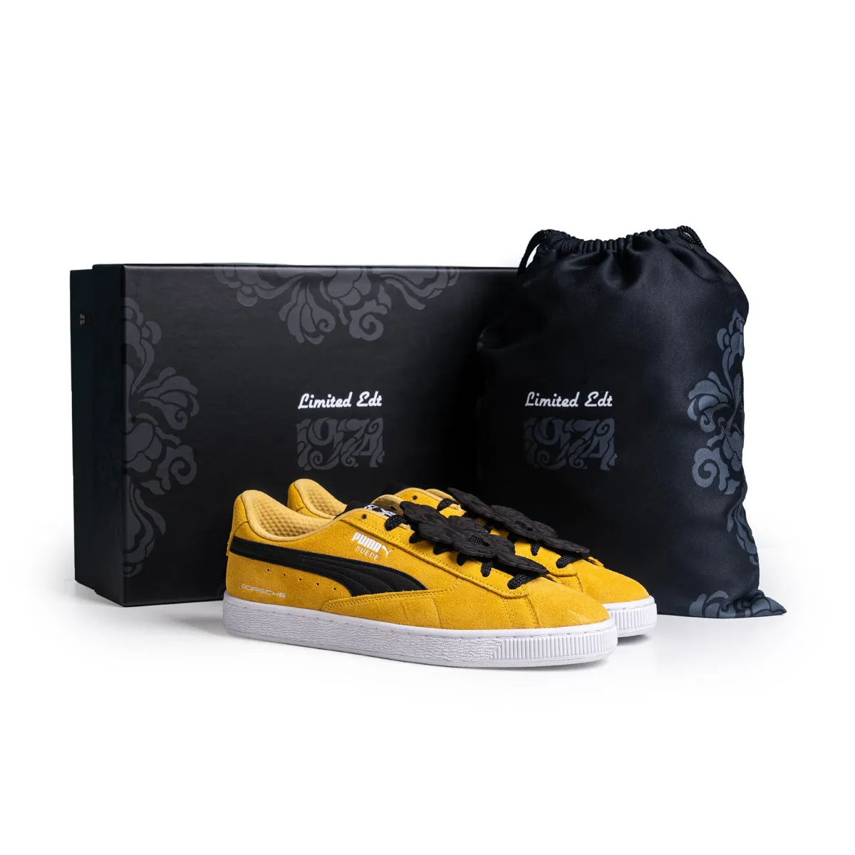   Limitierte Auflage   Porsche Legacy Wildleder Torque 'Sportgelb'